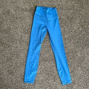 Nile Blue Wunder Under Lululemon Leggings